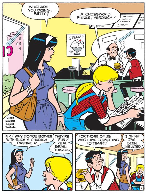 Bughead In The Comics From Quiz Queen Archies Girls Betty And