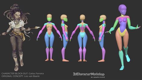 Shane Olson S D Character Workshop Zbrush Training Character
