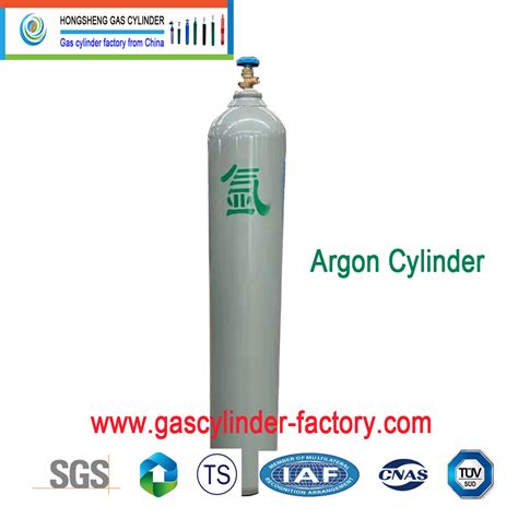 Iso Tped L Seamless Steel Gas Cylinder Oxygen Co Helium Argon Nitrogen N No Air Gas Bottle