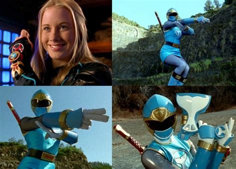 Tori Ranger Ninja Do Vento Azul Power Rangers Power Rangers