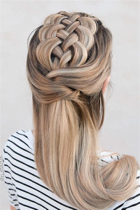All you'll need is a handful of bobby pins for this easy yet ornate wedding hairstyle. 30 CHIC AND EASY WEDDING GUEST HAIRSTYLES - My Stylish Zoo