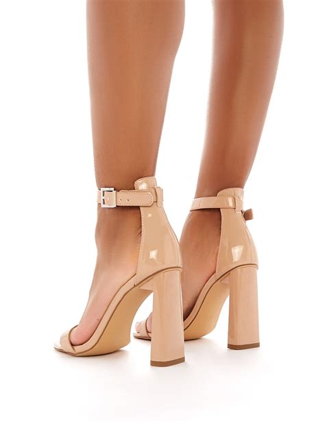 Roxy Barely There Heels In Nude Public Desire