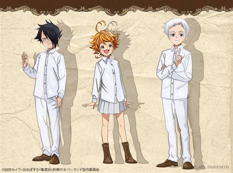 Anime The Promised Neverland Anime Character Designs Fan Art
