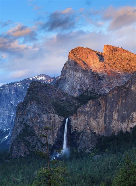 Bridal Veil Falls Yosemite Photograph By M Bilton Pixels