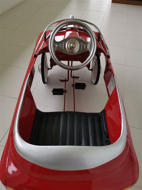 Pedal car fire engine, Hobbies & Toys, Toys & Games on Carousell