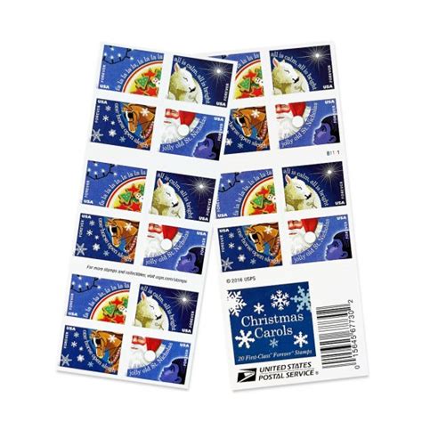 Christmas Carols Stamps Forever Stamp Store