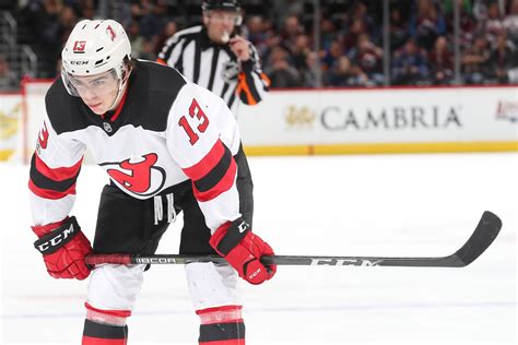 The new jersey devils selected nico hischier first overall in the 2017 nhl draft on friday night, making him the first. Nico Hischier Plays Like A Star In New Jersey Devils Win