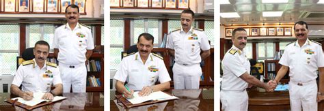Vice Admiral Dinesh K Tripathi Assumes Charge As Chief Of Personnel