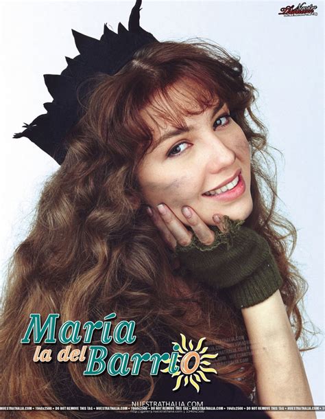 1995 María La Del Barrio Thalia Novelas Telenovela Thalia