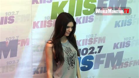 Kendall Jenner Arrives At 102 7 KIIS FM S Wango Tango 2013 Orange