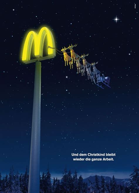Mcdonalds Christmas Ad Création Publicitaire Annonce Noël Publicité