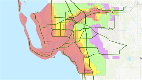 Hillsborough Evacuation Map