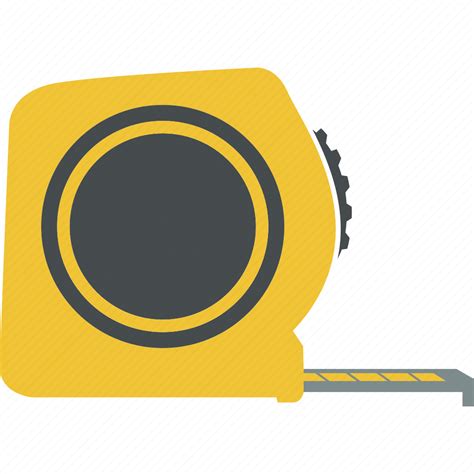Measure Measuring Metre Tape Icon Download On Iconfinder