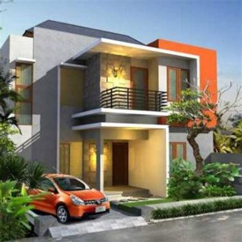 Desain Rumah Minimalis Modern Tampak Depan Lantai A C C C C