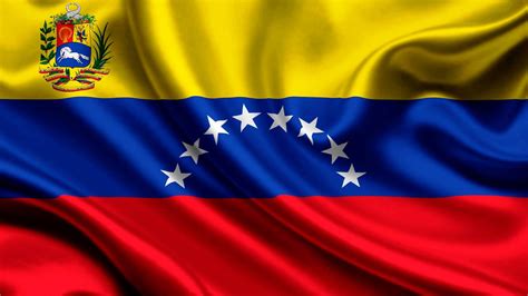 Verde, amarillo, azul y blanco. Viva Venezuela ! | Bandera de venezuela
