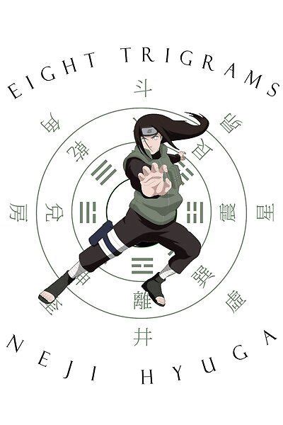 Neji Hyuga Eight Trigrams Hyuga Anime Style Anime Naruto