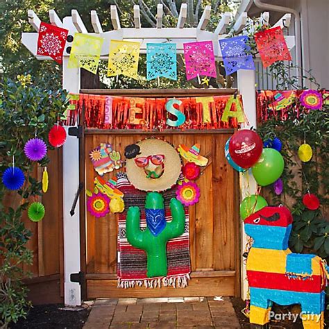 Mexican Party Entrance Decorating Ideas Party City Party City