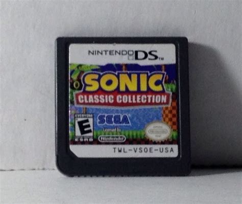 Sonic Classic Collection Nintendo Ds Ebay Classic Collection