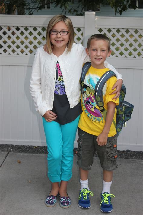Keeping Up With The Joneses Back To School Pictures Taken On The