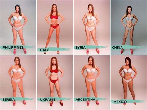 In Pics What A Perfect Woman Looks Like In 18 Countries Fashion