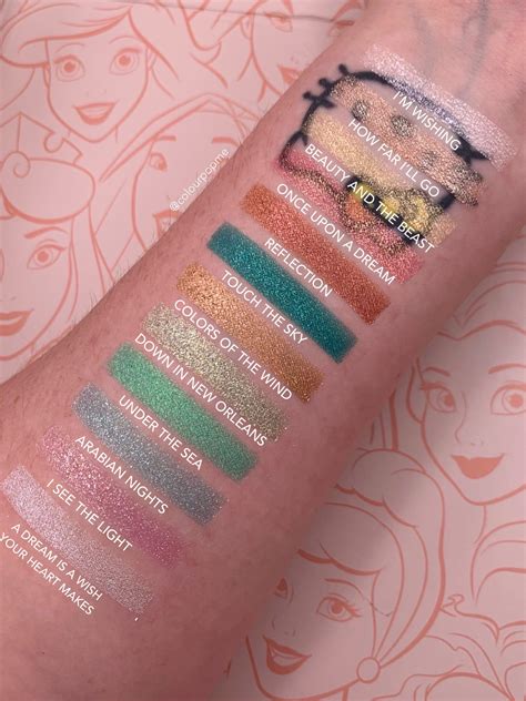 Disney Princesses X Colourpop Heart Of Gold Super Shock Shadow Vault