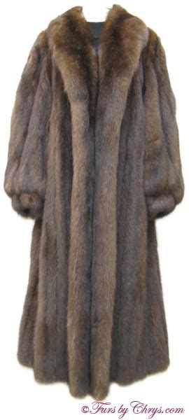 Ankle Length Barguzin Russian Sable Fur Coat Rs641 Furs By Chrys