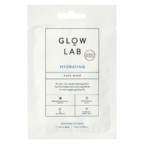 Glow Lab Hydrating Face Mask 23ml The Warehouse