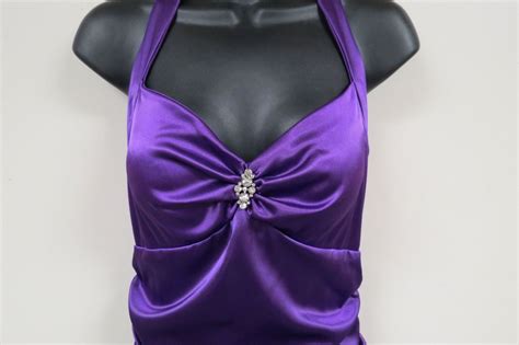 Vintage Formal Party Dress Purple Blondie Nites Linda Bernell Etsy Formal Party Dress Party