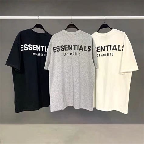 La限定 Fear Of God Essentials T Shirt Tシャツカットソー半袖袖なし 正規登録店