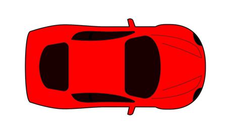 Red Car Top View Clip Art Vector Clip Art Online Royalty Free