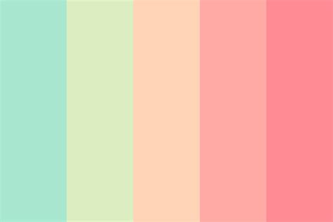 Pastel palette inspired by the amazing yamio! pastel rainbow Color Palette