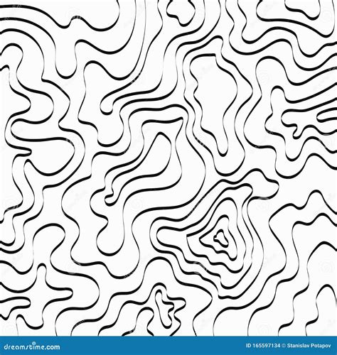 Monochrome Linear Liquid Abstract Background Design Fluid Wallpaper
