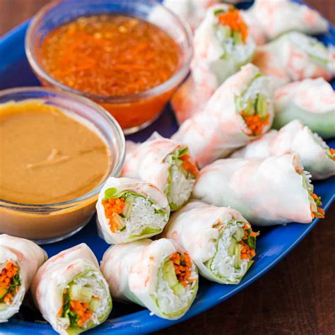 Fresh Spring Rolls With Best Sauce Video