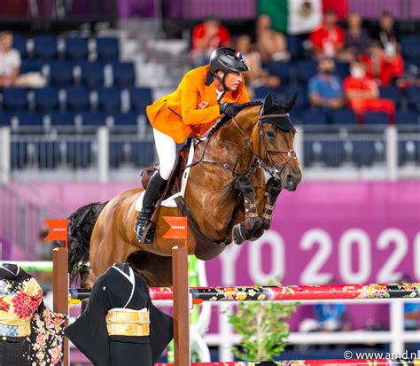 Marc Houtzager En Olympische Dante Bovenaan In Oliva Horses