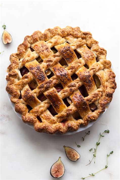 Plum Fig Thyme Pie With Style Sweet Ca Constellation Inspiration