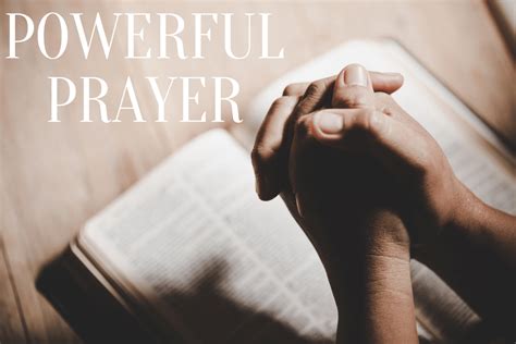 Persistent Effectual Fervent Prayer As Sweet As Honey