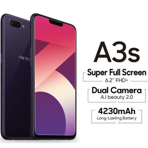 Oppo A3s Android Smart Phone 6gb Ram 128 Gb Rom Shopee Philippines
