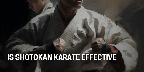 Is Shotokan Karate Effective Understanding The Benefits Of This