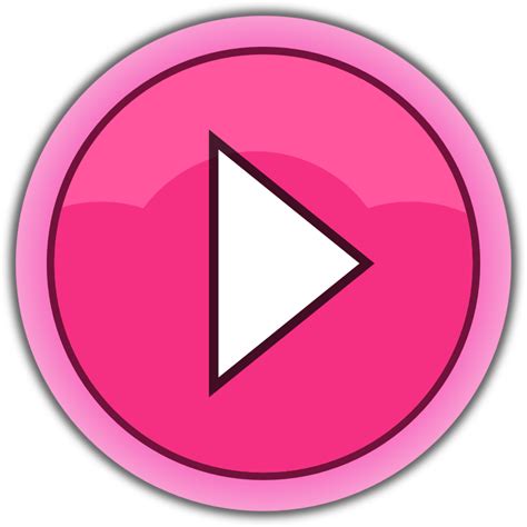 Free Pink Play Button Clip Art Clipart Best Clipart Best