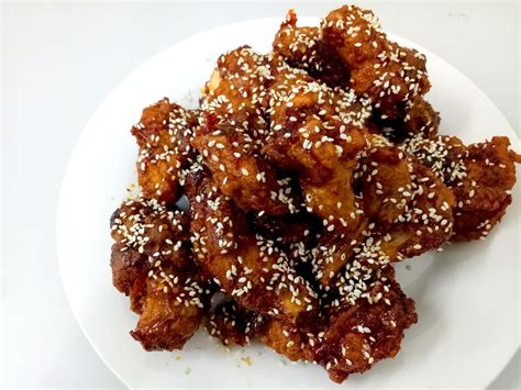 Okey resepi ni aku guna separuh ekor ayam k. Makan Minum Best: RESEPI : Ayam Goreng Pedas Korea Kyochon ...