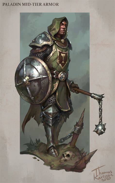 Diablo 4 Fanart Paladin Armor Design By Thomas Karlsson R