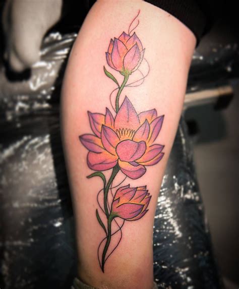 Beautiful Lotus Flower Tattoo Flower Lotus Lotus Flower Tattoo