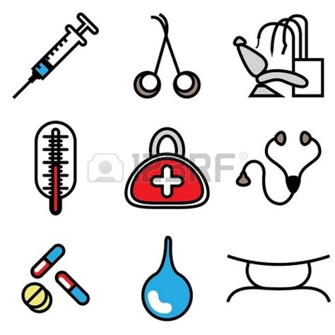 Medical Tools Icons Vector Set Clipart Panda Free Clipart Images