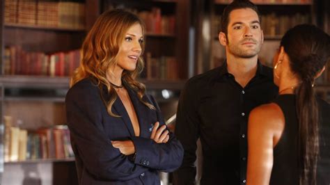 Lucifer First Look At Tricia Helfer Raising Hell As Lucifers Mama
