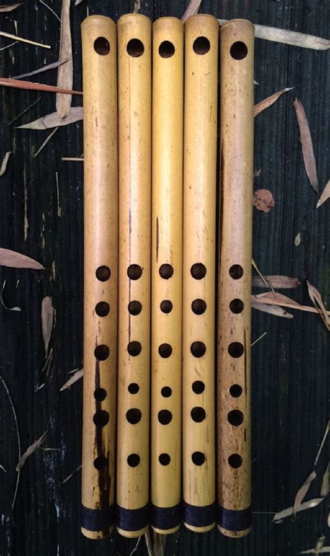 Side Blown Flute Calypso Tuned To Itself Bamboo Body Major Scale Erik The Flutemaker
