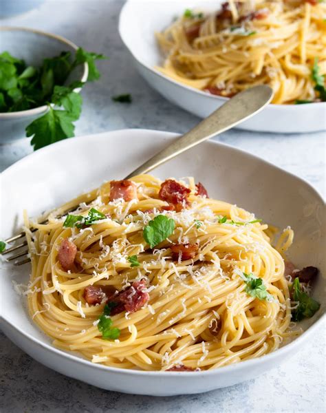 Spaghetti Carbonara Kirbies Cravings