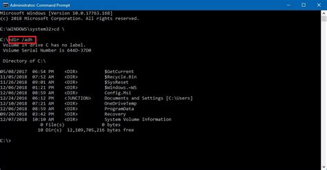 How To Show Hidden Files Windows 10 Using Command Prompt