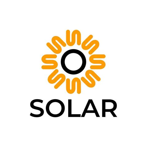 Solar Energy Logo Sun Logo Design Template Good For Any Company With