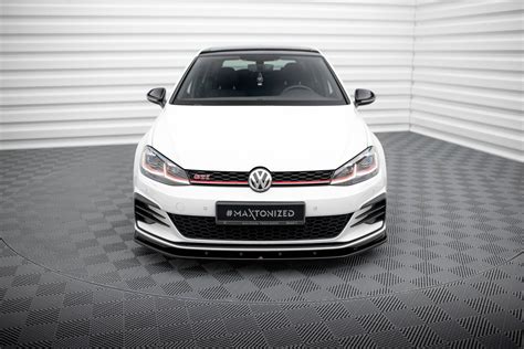 Frontdiffusor Vw Golf Vii Gti Facelift V1 Gloss Black Shop