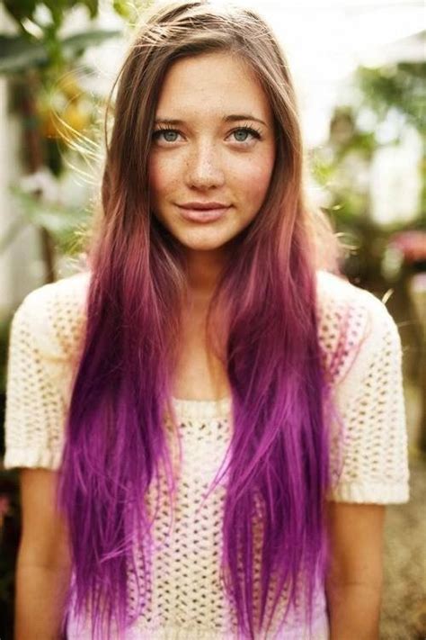 Hairway To Heaven Purple Dip Dye Hair Tutorial
